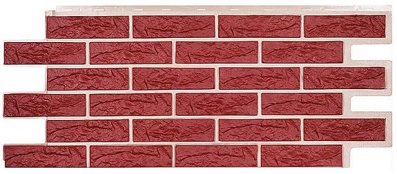 Фасадная панель Техоснастка, Лондон Брик, Бордо купить в Аксае