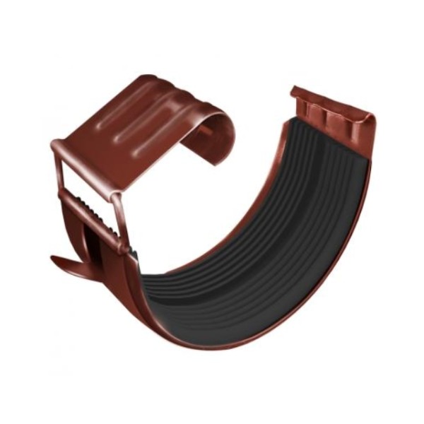 Водосток Grand Line 125x90 – Соединитель желоба RAL 8004 купить в Аксае