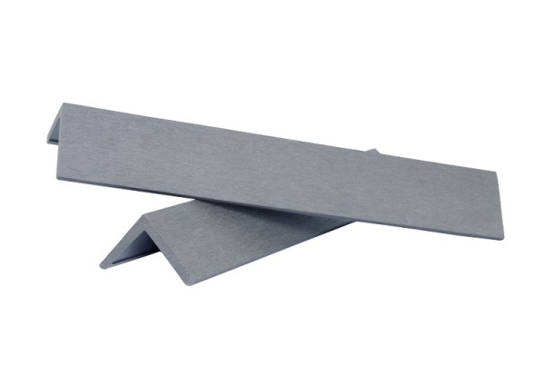 Уголок ДПК завершающий шлифованный SINGARAJA серый купить в Аксае