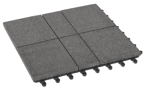 Модульный паркет ДПК GRINDERDECO Люкс 8 Серый базальт купить в Аксае