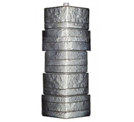 Угол T-Сайдинг-ЭКО-2 Гранит Леон - Самшит купить в Аксае