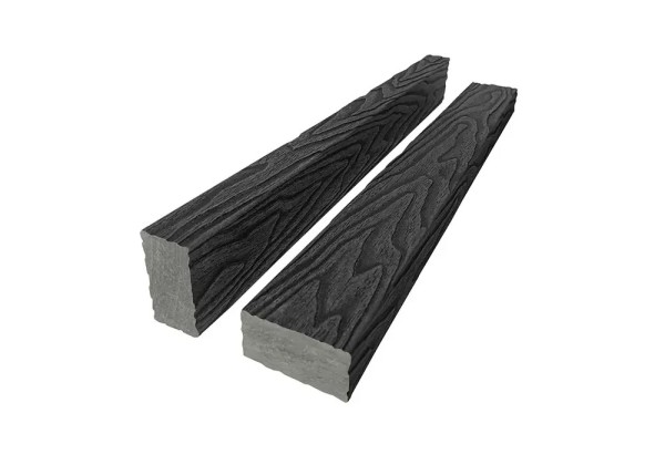 Брус лавочный 3D-тиснение 30х60 Графит купить в Аксае