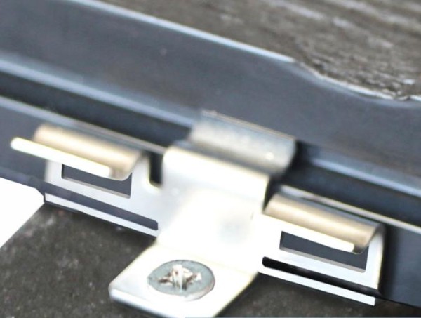 Кляймер промежуточный KRONEX № 7 для каркаса из металлопрофиля и лаги ДПК (упак100 шт) купить в Аксае