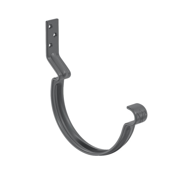 Водосток Aquasistem, система 150x100 - Крюк крепления желоба короткий RR 23 Маренго купить в Аксае