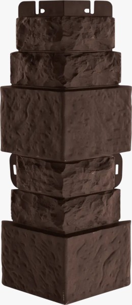 Угол наружный Альта-Профиль Кирпич антик ЭКО Коричневый купить в Аксае