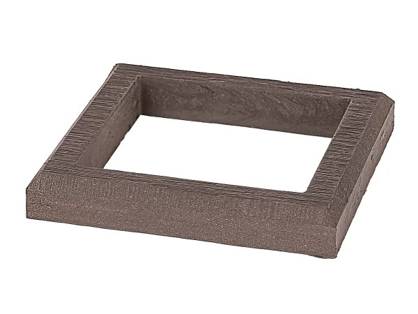 Рамка ДПК для столба 100x100 Венге купить в Аксае