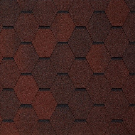 Гибкая черепица Tegola VENETO amarone 410 купить в Аксае