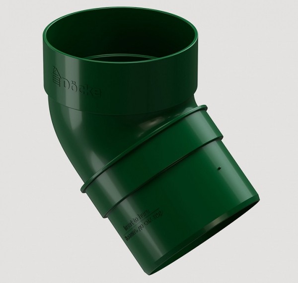 Колено 45˚ПВХ Docke STANDART зеленый купить в Аксае