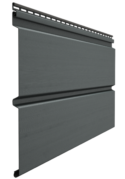 Виниловый сайдинг docke (дёке) - профиль D6S графит купить в Аксае
