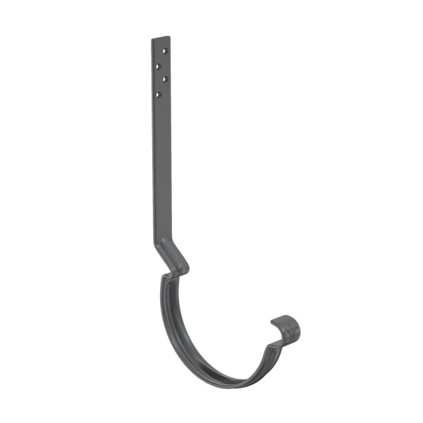 Водосток Aquasistem, система 150x100 - Крюк крепления желоба удлиненный RR 23 Маренго купить в Аксае