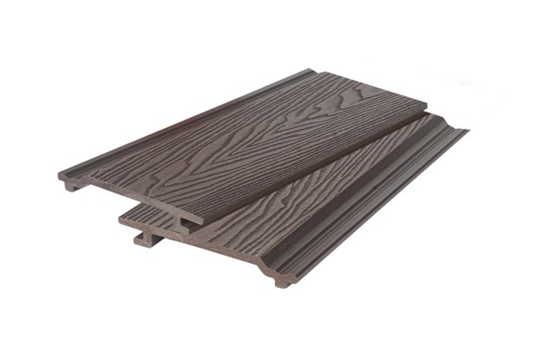 Фасадная доска 3D WOOD BRUSHING, тёмно-коричневый купить в Аксае