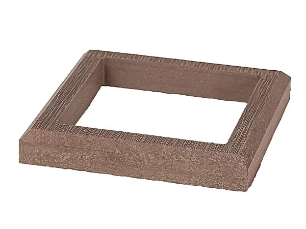 Рамка ДПК для столба 100x100 Шоколад купить в Аксае