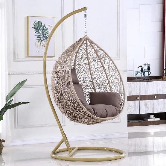 Кресло Подвесное из искусственного ротанга AFM-169A-LB Beige купить в Аксае