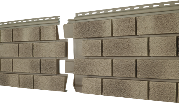 Фасадная панель Ю-пласт Стоун Хаус S-Lock Клинкер Балтик пустыня купить в Аксае