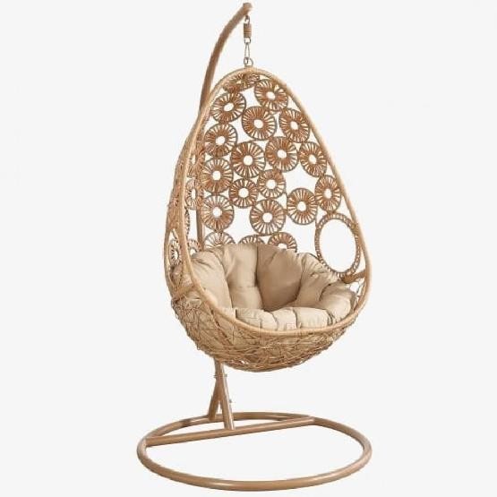 Кресло Подвесное из искусственного ротанга AFM-209A Beige купить в Аксае