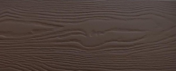 Фиброцементный сайдинг 190х3000х8мм Коричневая глина RAL 8028 купить в Аксае