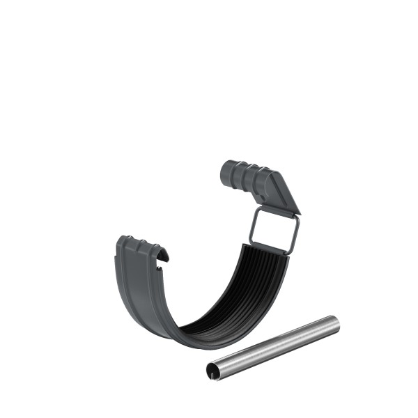 Водосток Aquasistem, система 150x100 - Соединитель желоба в комплекте RR 23 Маренго купить в Аксае