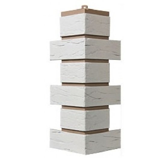 Угол T-Сайдинг-Кирпич Саман Белый купить в Аксае