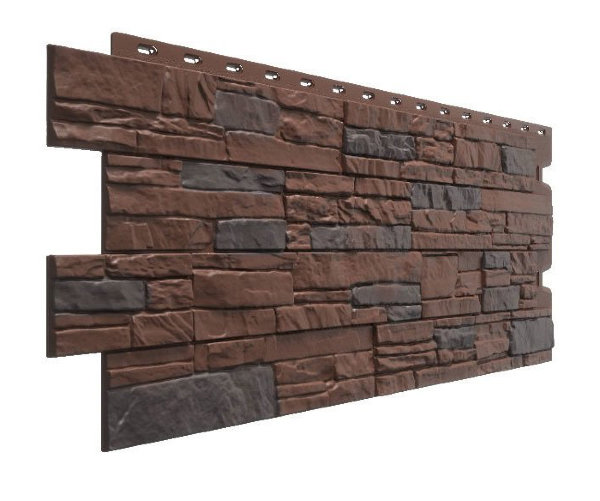 Фасадная панель Docke, Stein, Темный орех купить в Аксае
