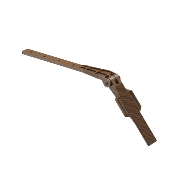 Крепление регулируемое для кронштейна желоба Docke Premium ПВХ - Каштан купить в Аксае