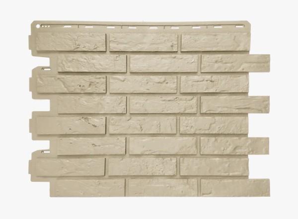 Фасадная панель Альта-Профиль Кирпич Рижский ЭКО Кремовый купить в Аксае