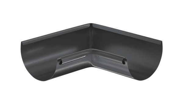 Водосток Aquasistem, система 150x100 - Угол желоба, внутренний 90° RR 23 Маренго купить в Аксае