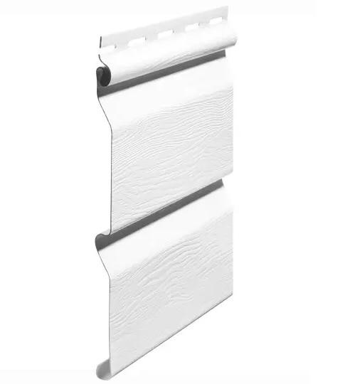 Виниловый сайдинг fineber (файнбер) - серия "стандарт", белый купить в Аксае