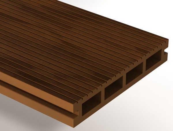 Террасная доска из ДПК WOODVEX Expert Тик купить в Аксае