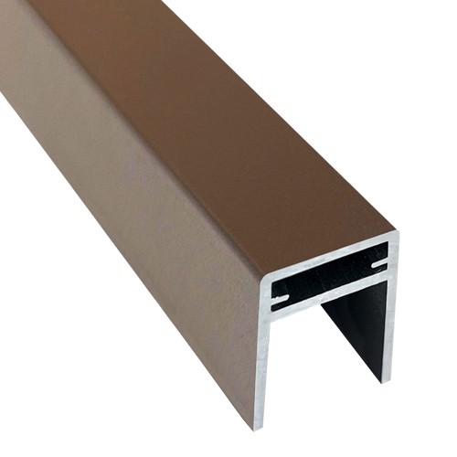 П-профиль Алюминиевый EasyDecking 35x25 Венге купить в Аксае