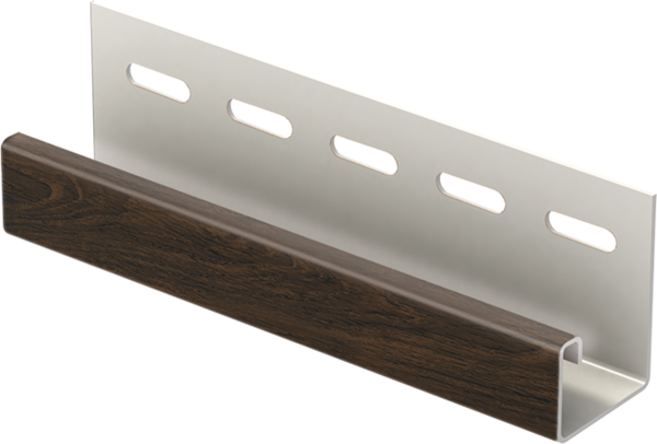 J-планка к Софиту PRO Тёмный орех купить в Аксае