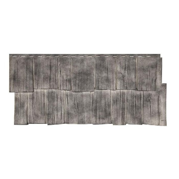 Фасадная панель T-Сайдинг- Щепа Дуб ЭКО-2 Самшит купить в Аксае