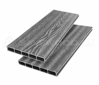 Грядочная доска ДПК 3D Savewood SW Rumex Пепельный