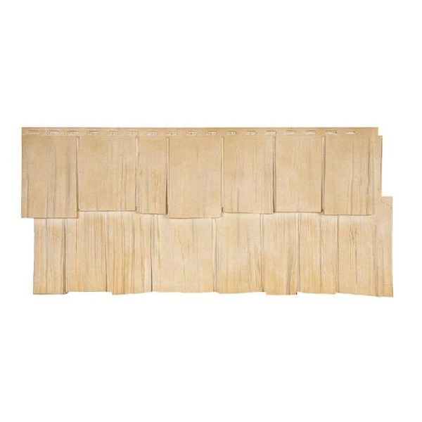 Фасадная панель T-Сайдинг- Щепа Дуб ЭКО-2 Кедр купить в Аксае