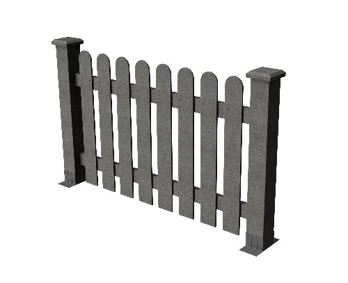Ограждения декоративное ДПК GRINDERDECO  Сежурне серый базальт купить в Аксае