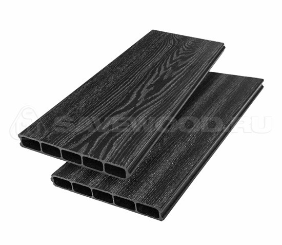 Грядочная доска ДПК 3D Savewood SW Rumex Чёрный купить в Аксае
