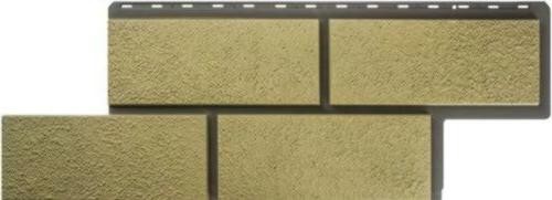 Фасадная панель Альта-Профиль Неаполитанский камень - Песчанный купить в Аксае