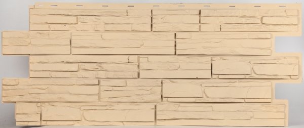 Фасадная панель T-Сайдинг-Альпийская сказка Желтый купить в Аксае