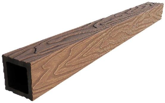 Балясина ДПК 3D GardenParkett фактура дерева Светло-коричневый купить в Аксае