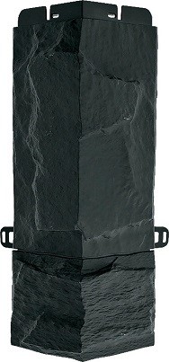 Угол наружный Альта-Профиль Гранит ЭКО - Графит купить в Аксае