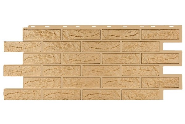 Фасадная панель T-Siding Лондон Брик Эко Крем купить в Аксае