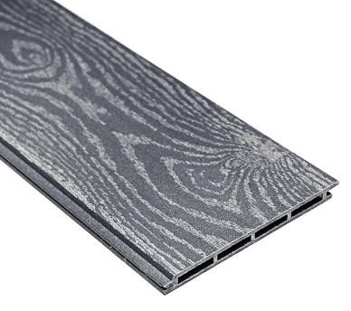 Фасадная доска из ДПК Faynag Premium Fusto Bаgnato - Графит купить в Аксае