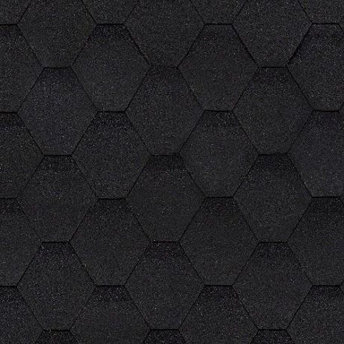 Гибкая черепица Shinglas, коллекция Оптима – Чёрный купить в Аксае