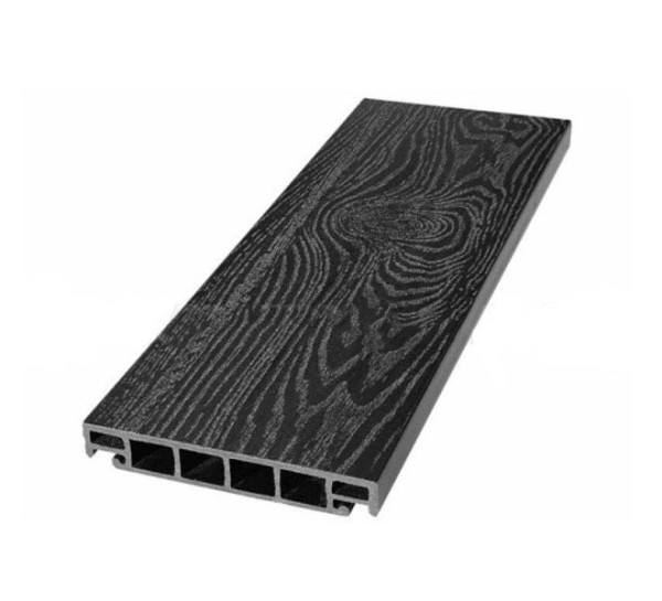 Террасная доска из ДПК SW Salix (T) 2D чёрный купить в Аксае