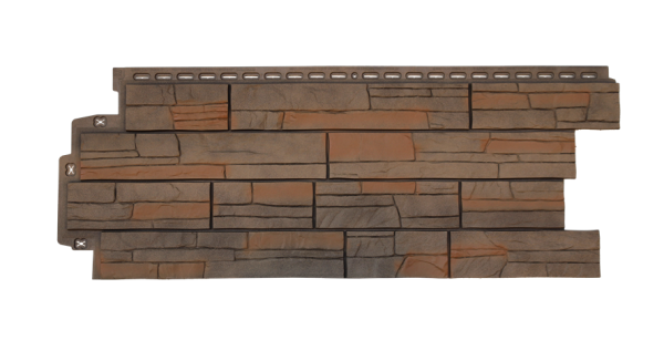 Фасадная панель Grand Line Сланец Элит Сандал купить в Аксае