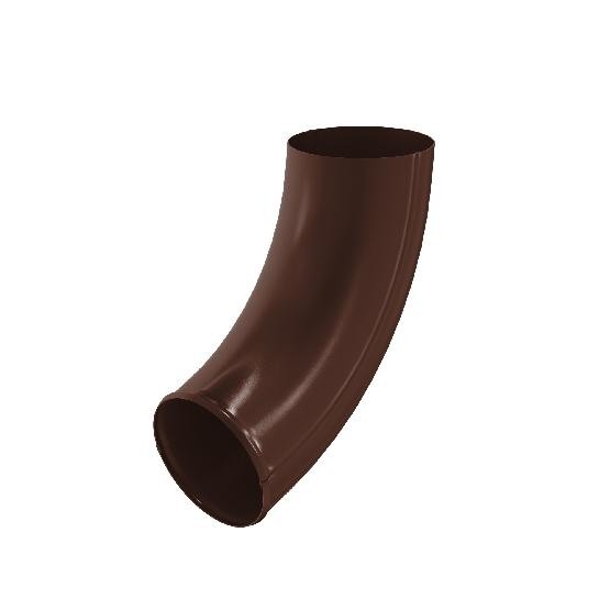 Водосток Aquasistem, система 125x90 - Отвод трубы RAL 8017 Коричневый купить в Аксае