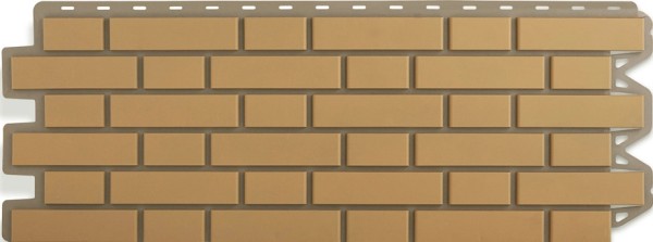 Фасадная панель Альта-Профиль, Кирпич Клинкерный, Бежевый купить в Аксае