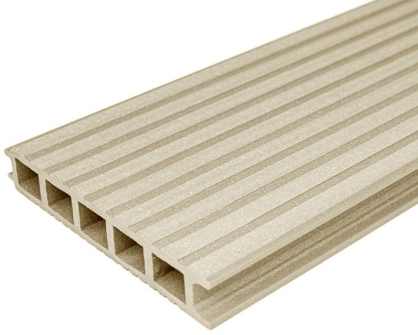 Террасная доска из ДПК бесшовная holzhof, Слоновая кость купить в Аксае