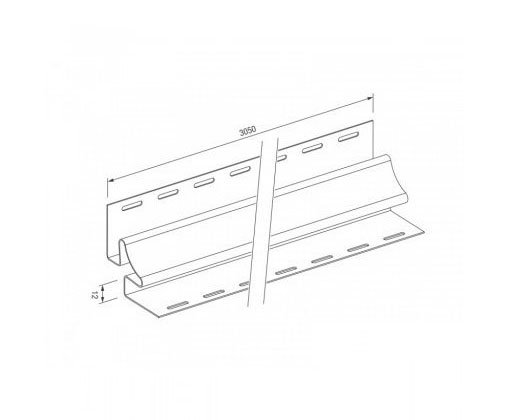 Внутренний угол для винилового сайдинга VOX STANDART купить в Аксае