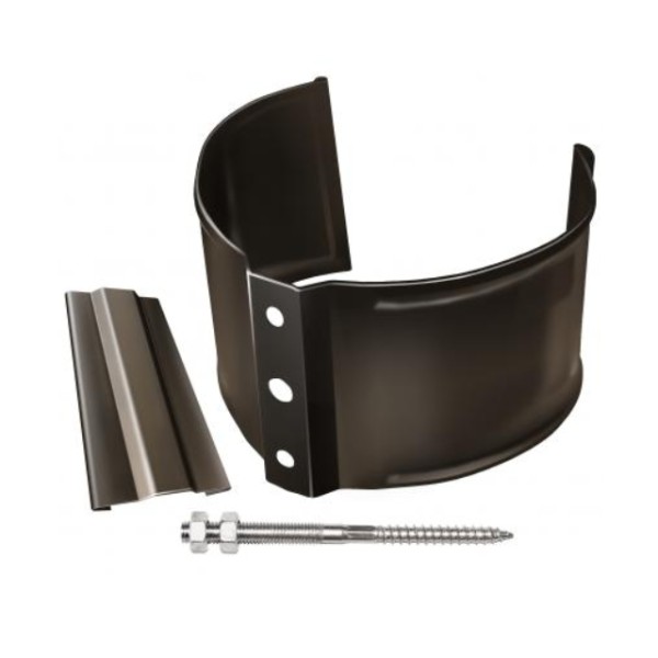 Водосток Grand Line 125x90 – Хомут трубы (на кирпич) RR 32 купить в Аксае