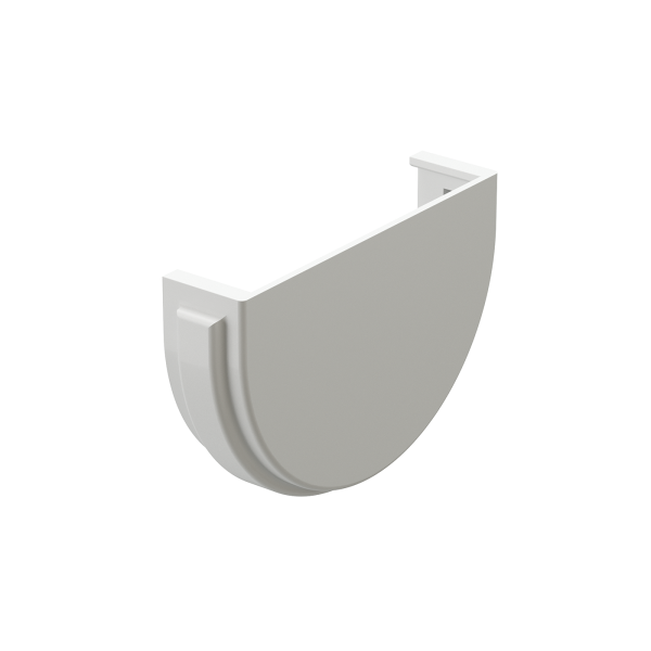 Заглушка желоба Docke Premium ПВХ - Пломбир купить в Аксае